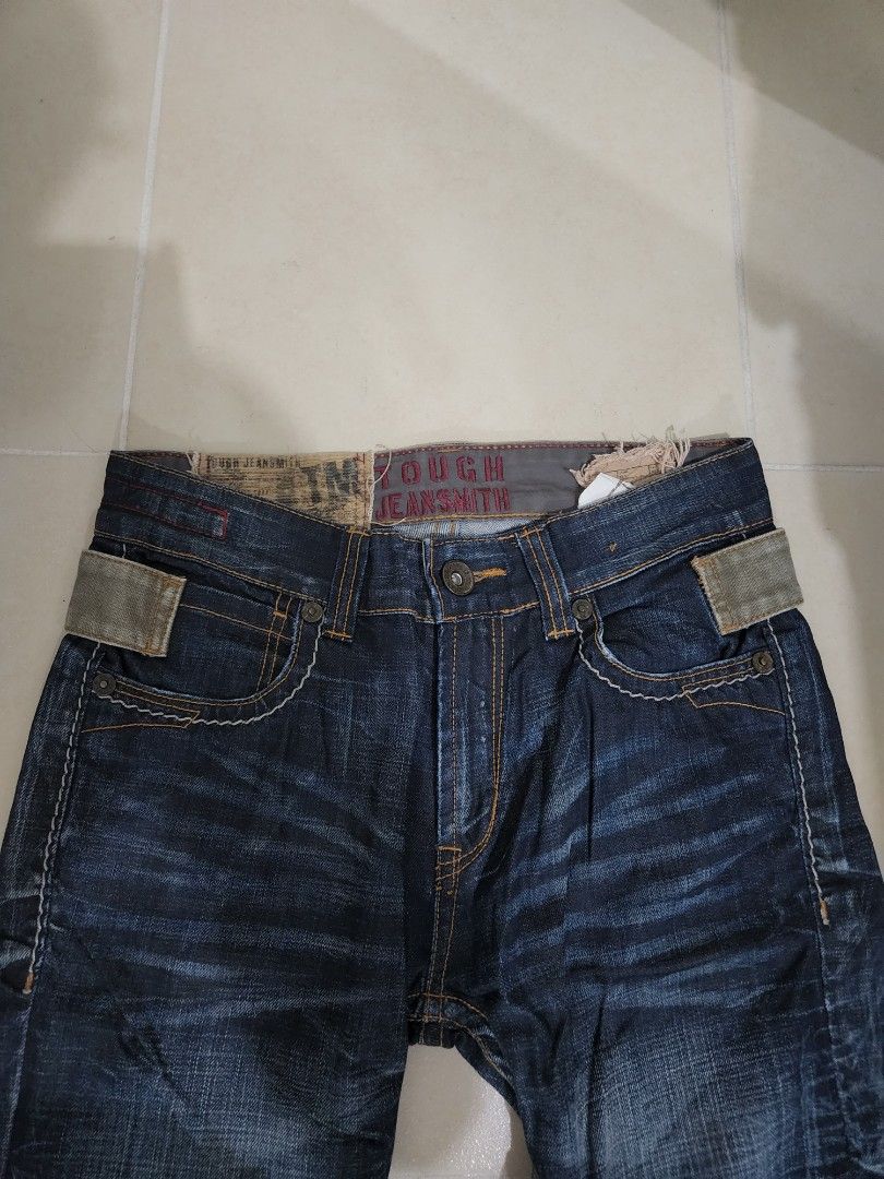 Tough Jeansmith Bailey (Category: Jeans) located in Quezon City. Submitted by themoreofless (Listing ID 1269244089, Image 2). Description: Waist 32 Length 45 Feet opening 9 PB.