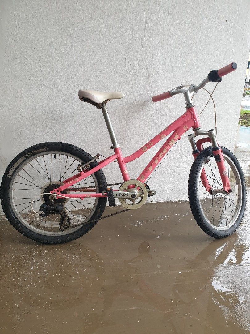 TREK MT 60 Baby Pink Bicycle 20 inch with Shimano Tourney TX35 Gears