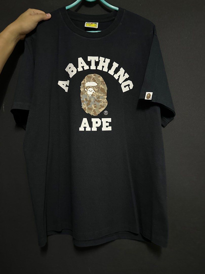 T SHIRT A BATHING APE Men s Fashion Tops Sets Tshirts Polo
