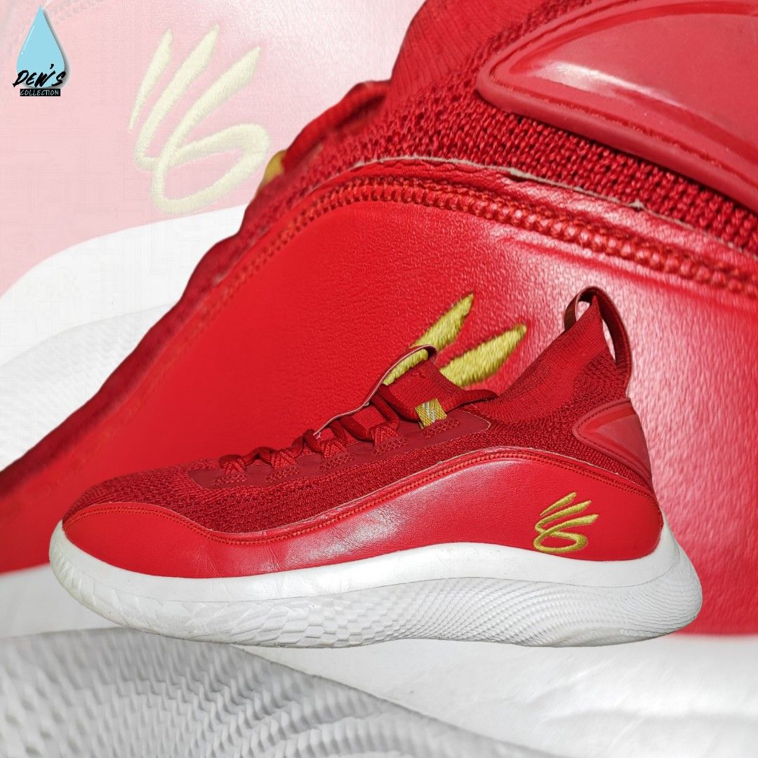 UNDER ARMOUR CURRY FLOW 8 CHINESE NEW YEAR 8.5 UK Men s Fashion