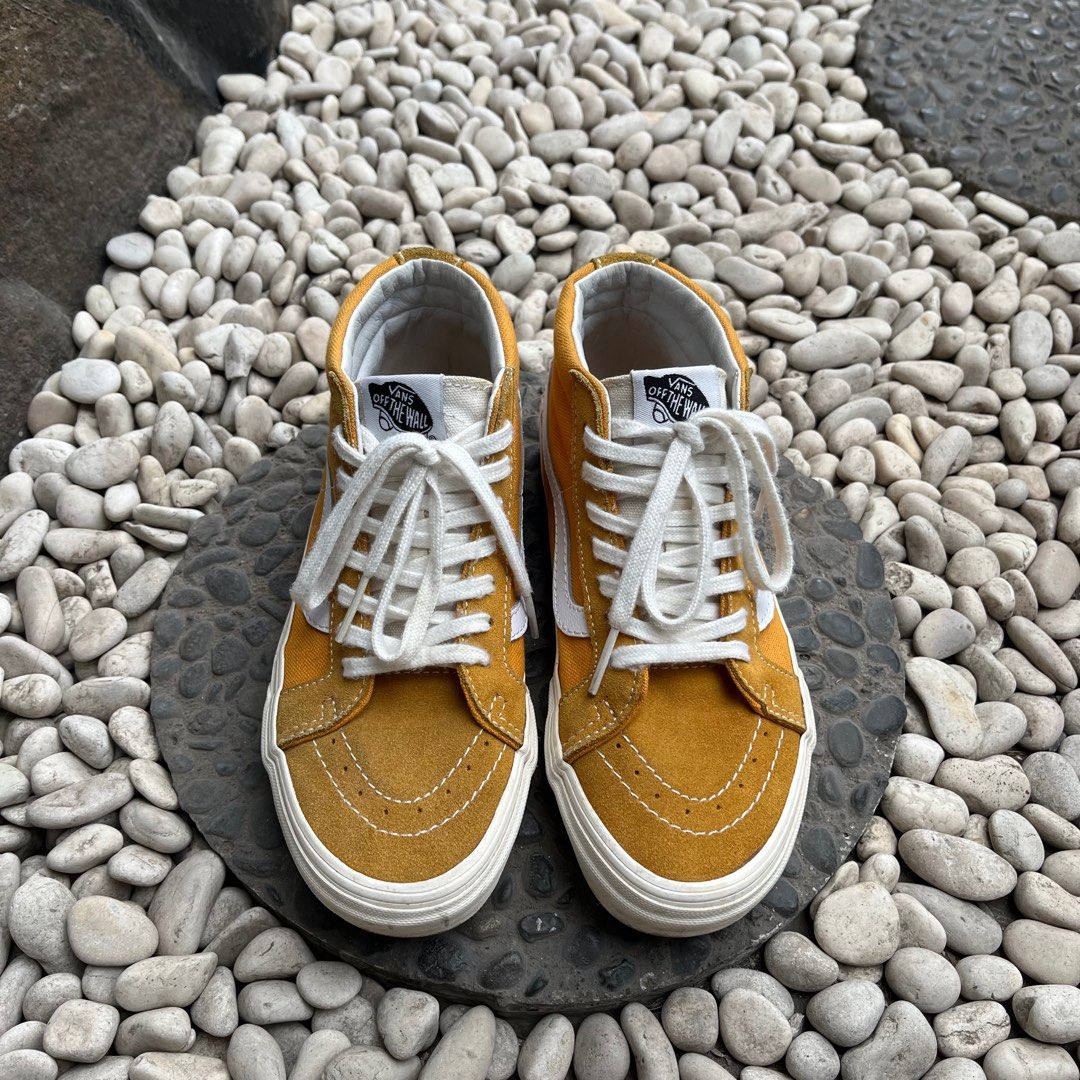 Vans sk8 mid reissue sunflower discount