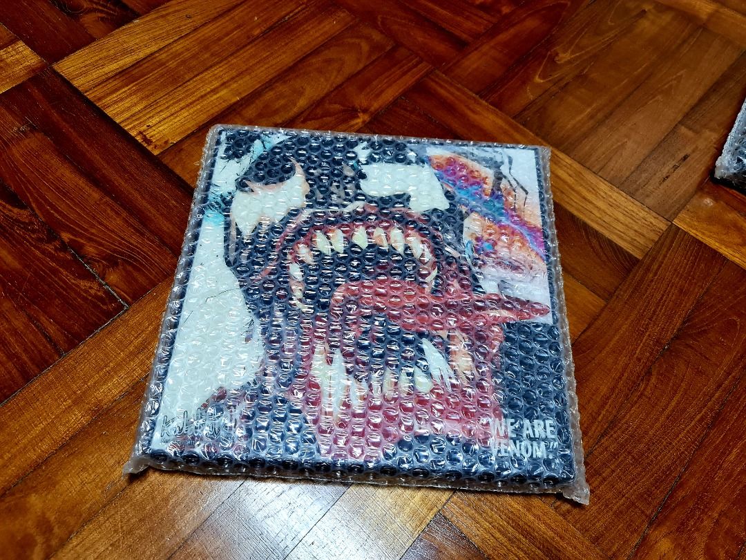 Venom Art Frame, Hobbies Toys, Art Prints on Carousell