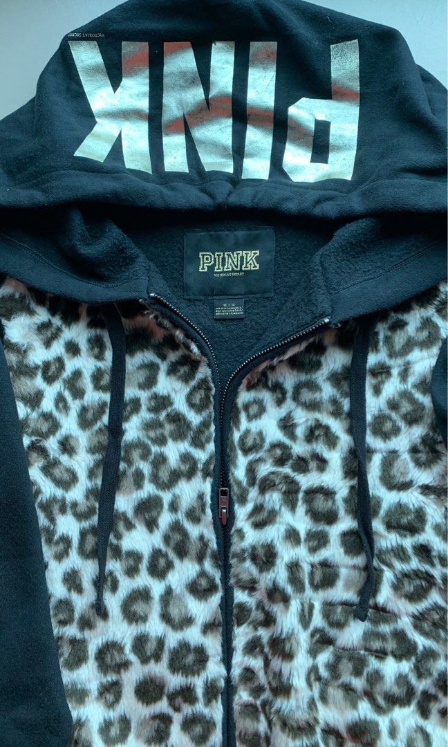 Victoria secret outlet leopard hoodie