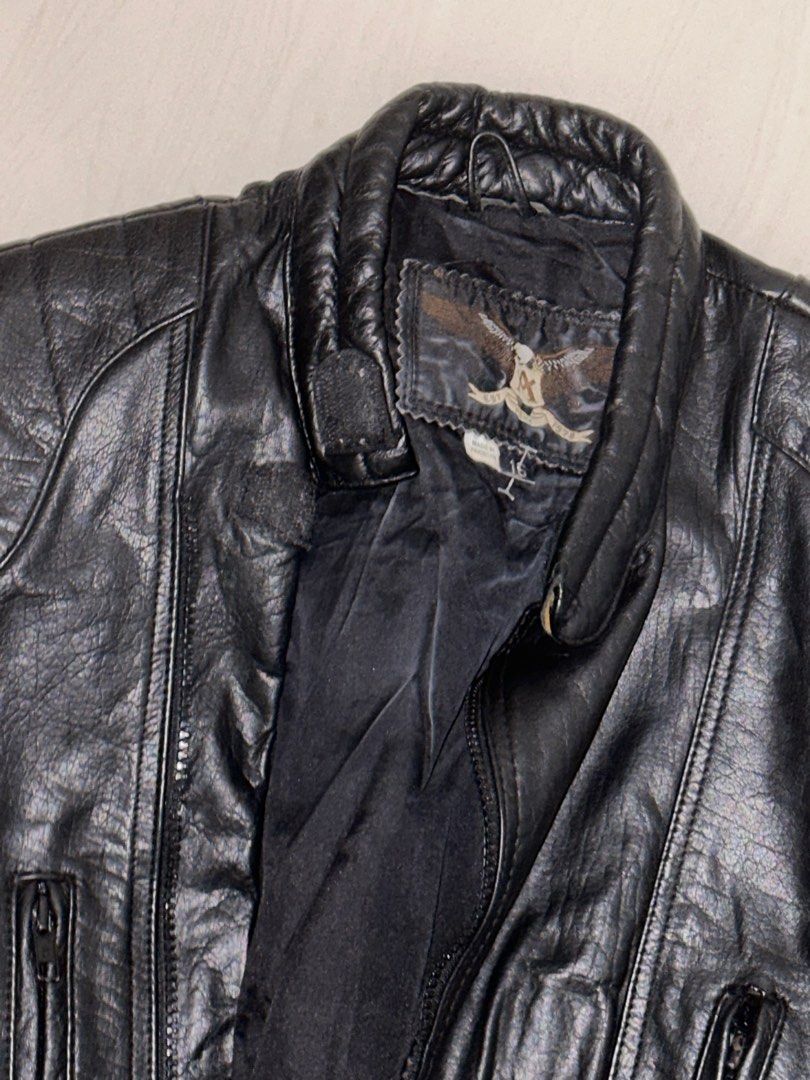 All saints collide leather jacket online