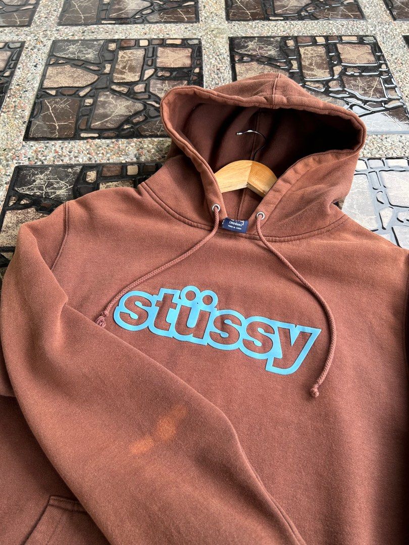 Vintage stussy hoodie sale
