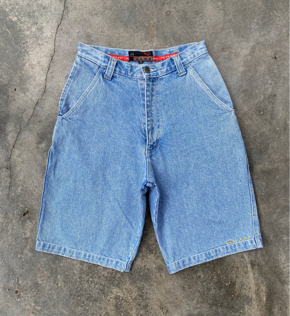 Vintage Vans Skateboard Baggy Jorts Pants Denim, Men's Fashion, Bottoms