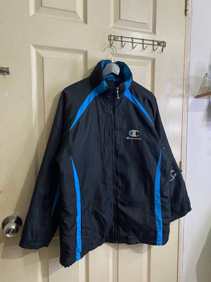 Vintage y2k champion windbreaker Men s Fashion Coats Jackets