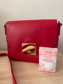 Vivienne Westwood Red Crossbody Bag