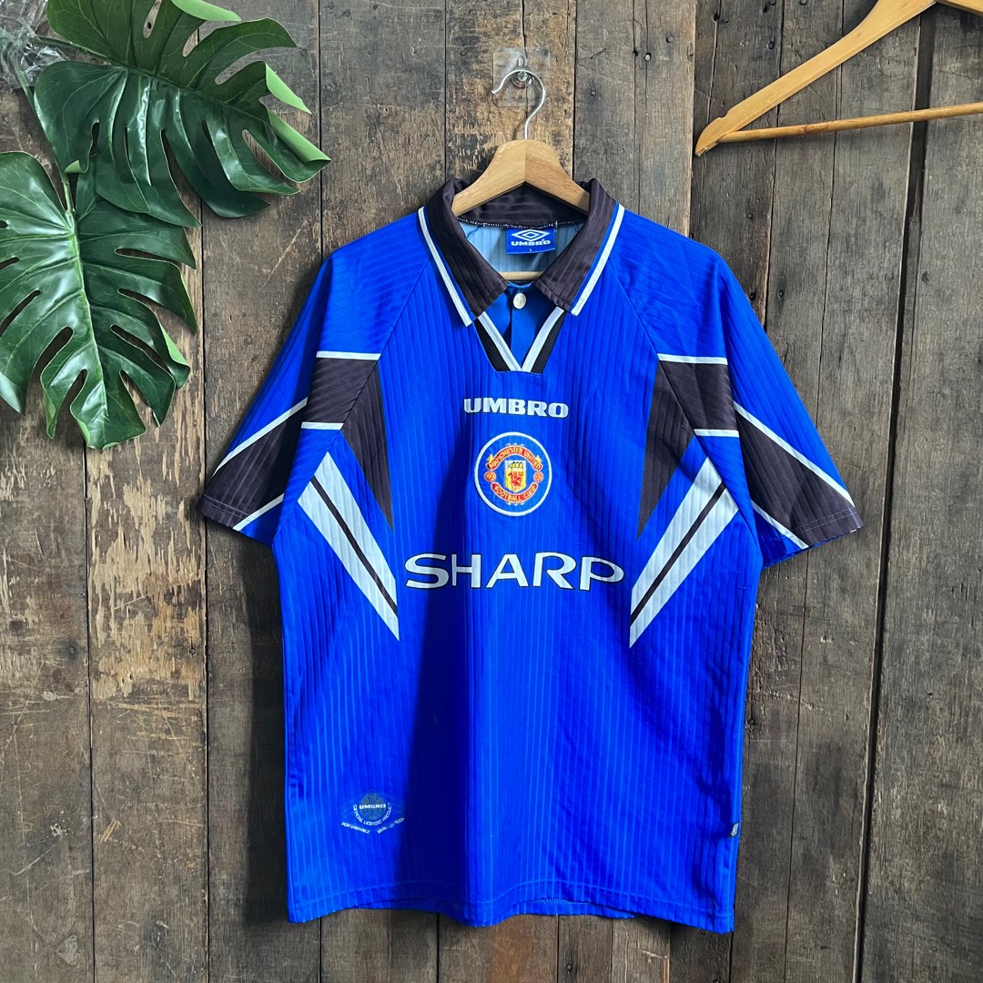 Vtg Umbro Manchester United 3rd Kit 1996-98 Jersey Shirt, Men's