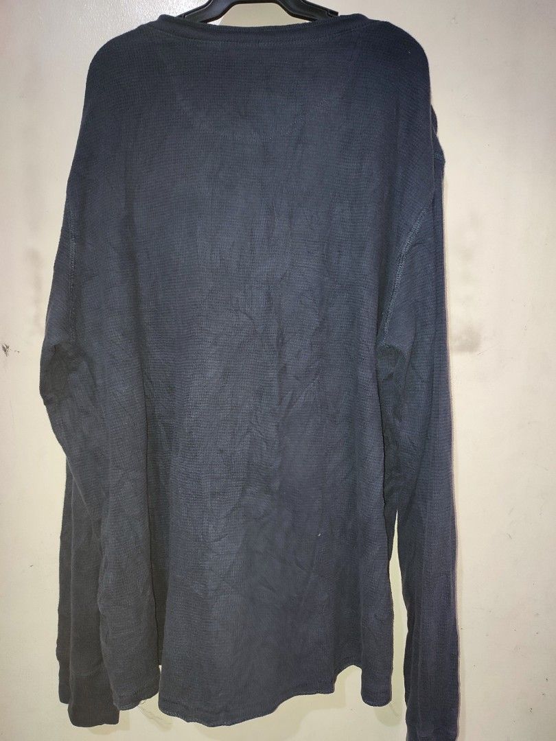 Waffle Longsleeve (Navy Blue) unisex (Category: Coats, Jackets and Outerwear) located in Manila. Submitted by deeastrid (Listing ID 1269190104, Image 3). Description: For free at least purchase 500 on my listings.