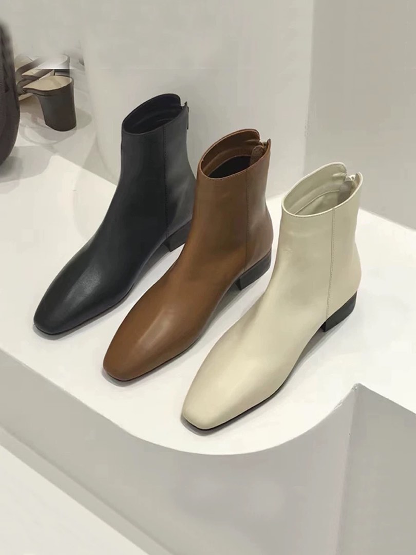 White Boots Size 38 Women s Fashion Footwear Boots on Carousell
