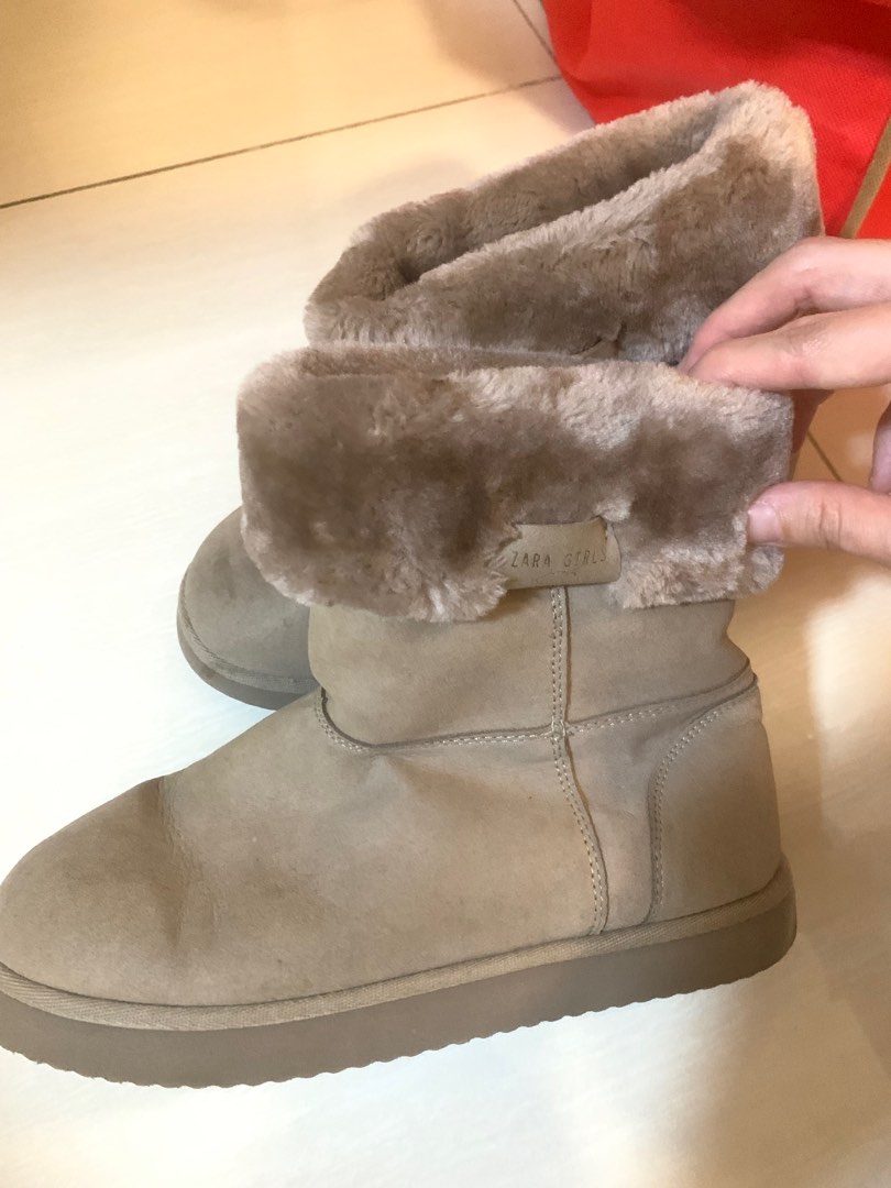 Winter Boots zara girl, Women's Fashion, Footwear, Boots on Carousell