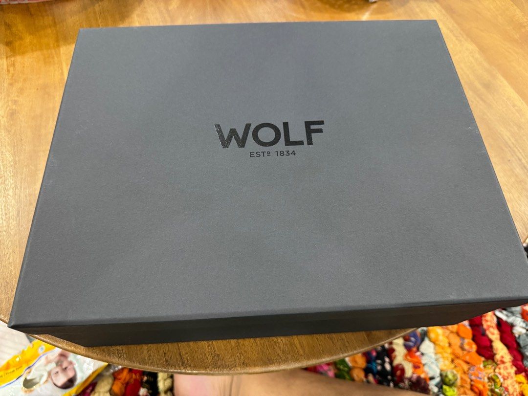 Wolf savoy watch clearance box