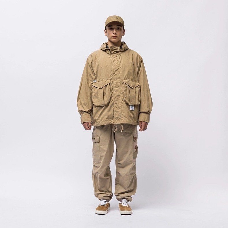 WTAPS 21AW SBS / LS / NYCO. RIPSTOP(BG), 男裝, 外套及戶外衣服 