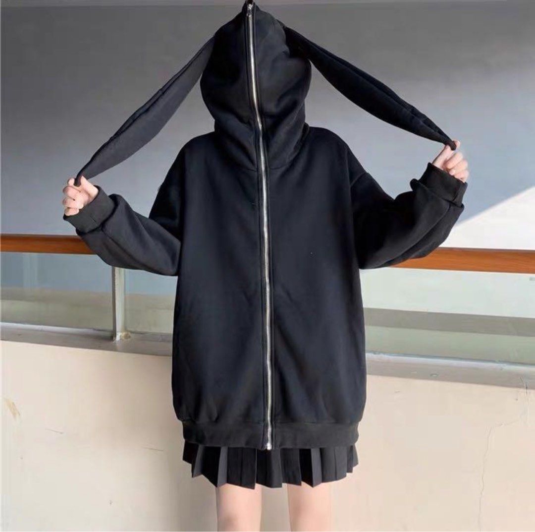 All black cheap zip up hoodie