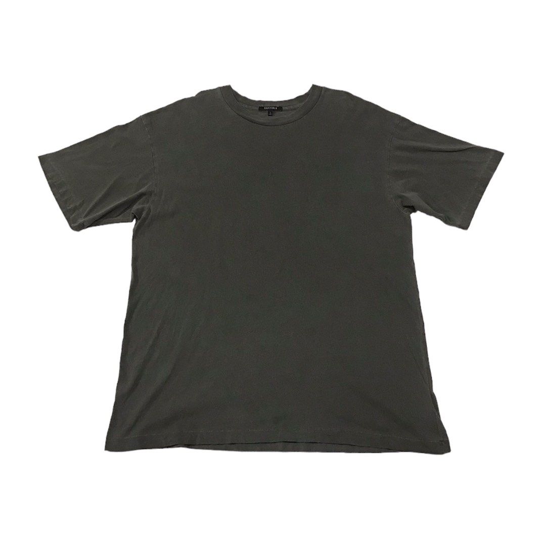 YEEZY SEASON 6 CORE TEE Men s Fashion Tops Sets Tshirts