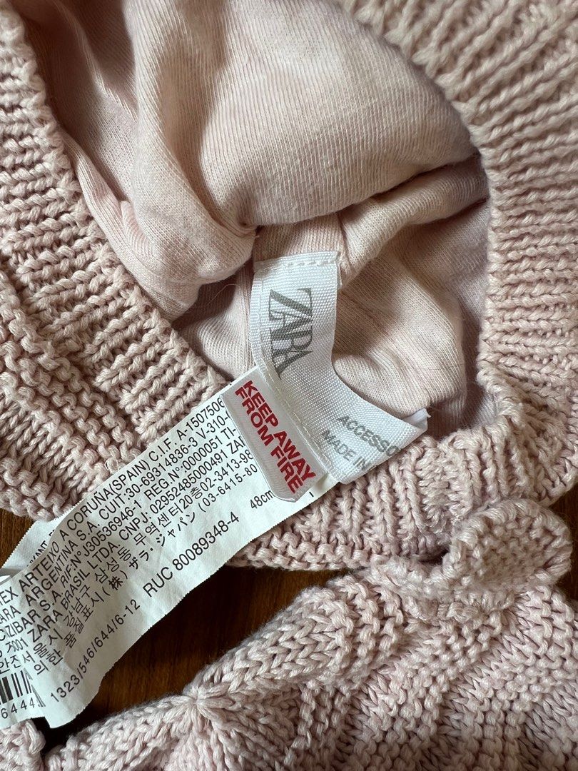 Zara baby hat beanie bonnet Babies Kids Babies Kids Fashion