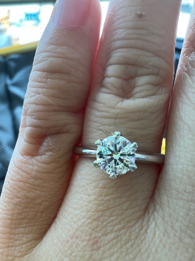 Gia engagement shop ring