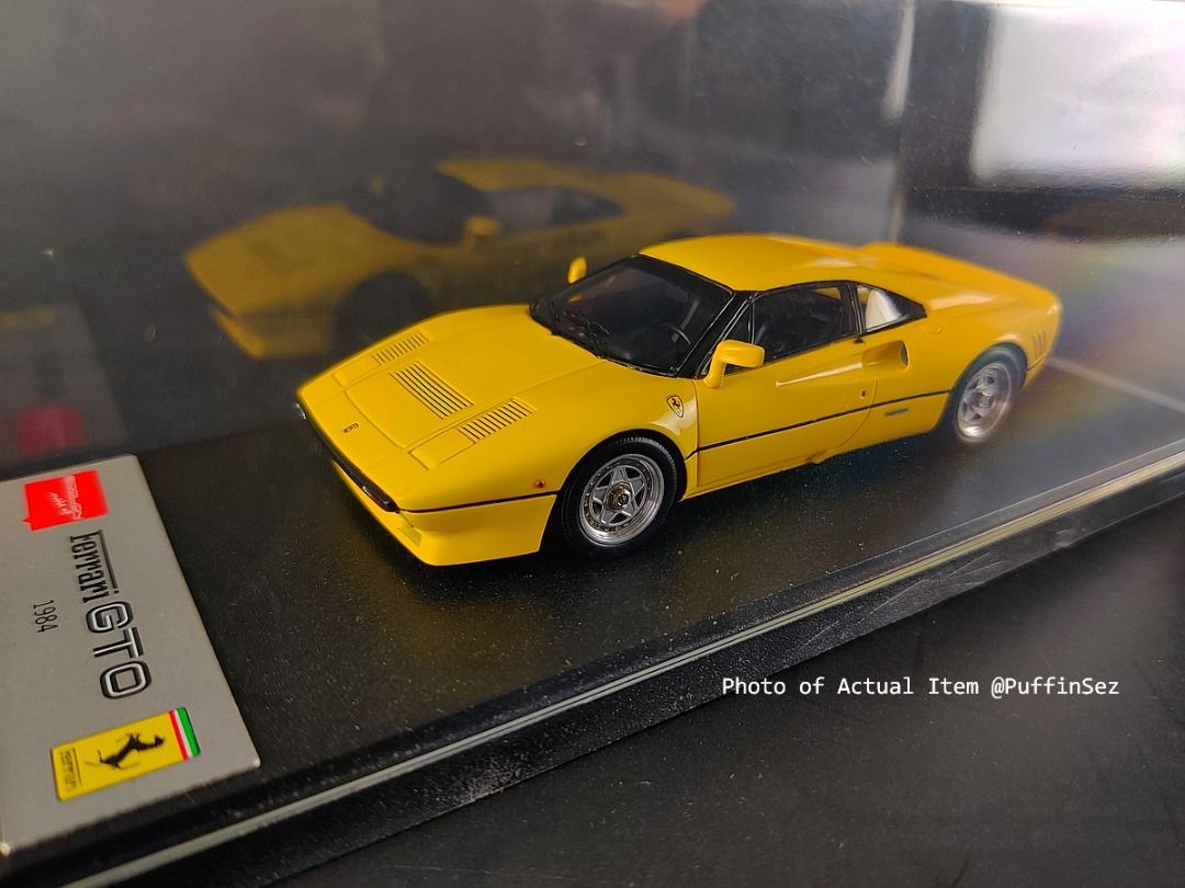 1/43 Make Up/Eidolon Ferrari 288 GTO Yellow <日本名牌Make Up 手版 