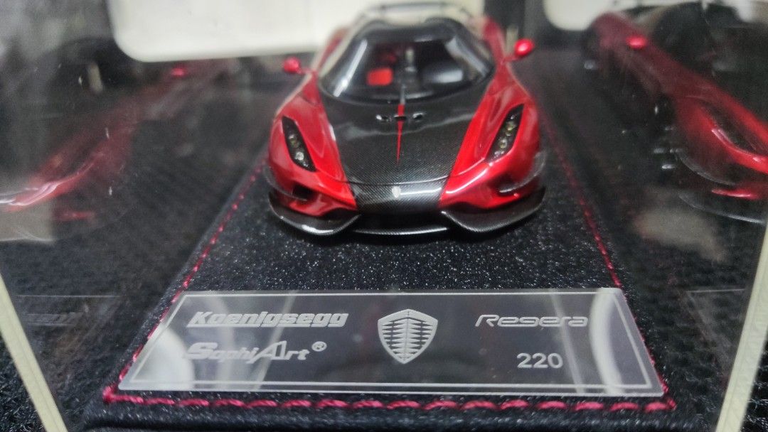 1/43 Frontiart Sophiart Koenigsegg Regera (Red) Car Model