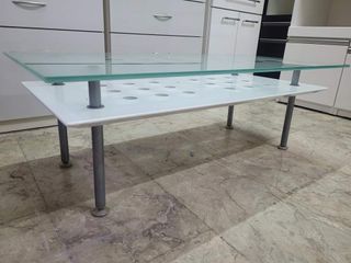 2 Tier Glass Top Coffee / Center Table