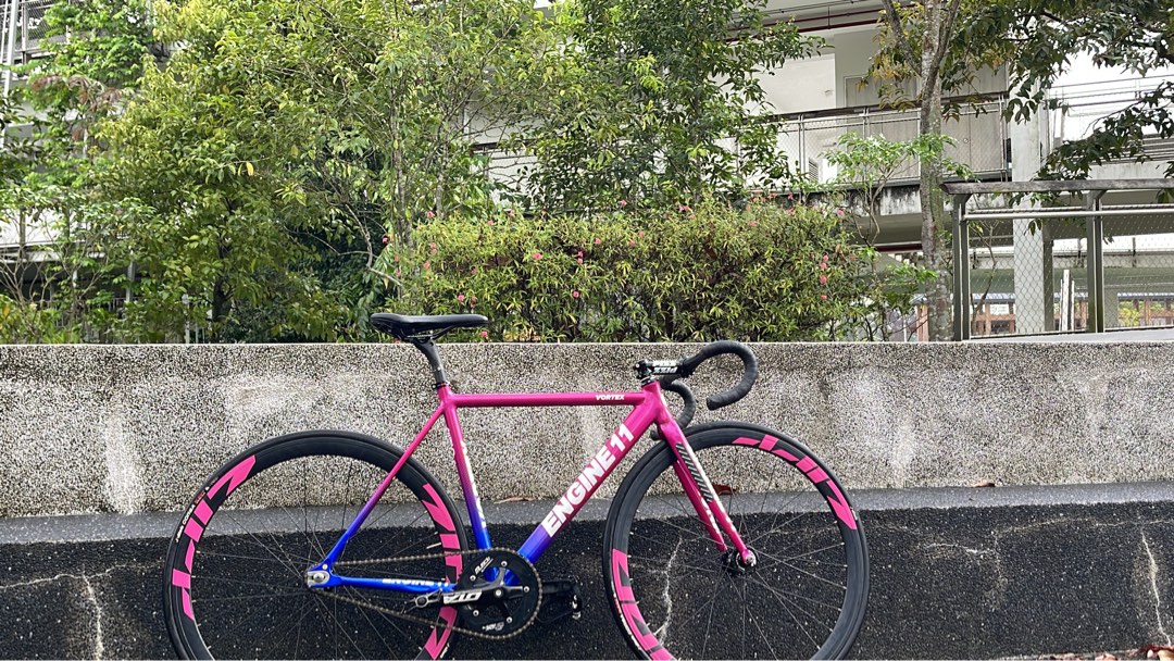 40mm fixed fixie alloy ws wheel set Sports Equipment Bicycles
