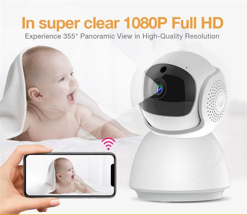 YI Dome Camera X 1080P FHD IP Cam Security Pan&Tilt Indoor Baby