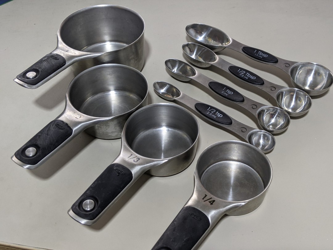 EDELIN Magnetic Measuring Cups and Spoons Set, Stainless Steel 7