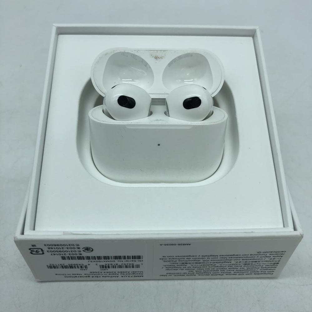 二手] 狀況△) Apple AirPods 第三代MME73J/A 無線耳機2021, 音響器材