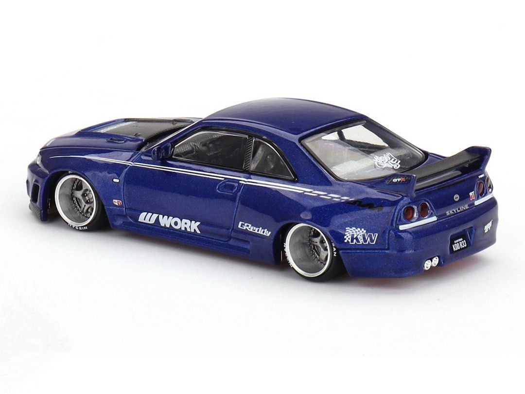 全新未開封Kaido House x MiniGT No. KHMG 089 Scale 1:64 1/64 比例Mini GT 合金車仔日產Nissan Skyline GTR R33 Kaido Works V2 藍色, 興趣及遊戲, 玩具& 遊戲類- 全新未開封Kaido House x MiniGT No. KHMG 089 Scale 1:64 1/64 比例Mini GT 合金車仔日產Nissan Skyline GTR R33 Kaido Works V2 藍色, 興趣及遊戲, 玩具& 遊戲類-