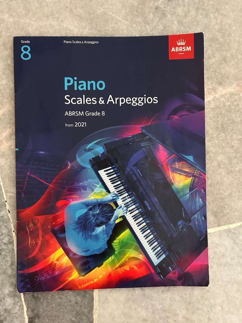 ABRSM Grade 8 Piano Scales & Arpeggios from 2021, Hobbies & Toys, Books