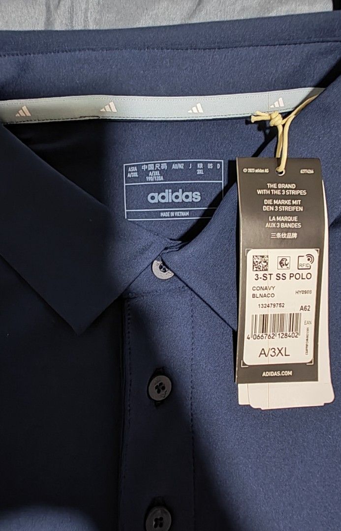 Adidas Golf Polo T Shirt AXXXL and AXXL Men s Fashion Activewear on Carousell