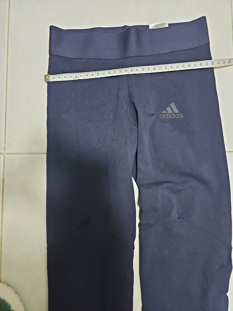 Dark blue adidas leggings deals