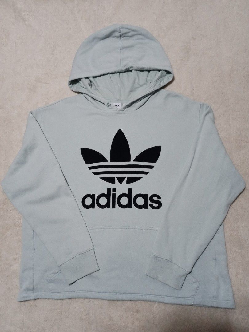 Fuzzy discount adidas hoodie