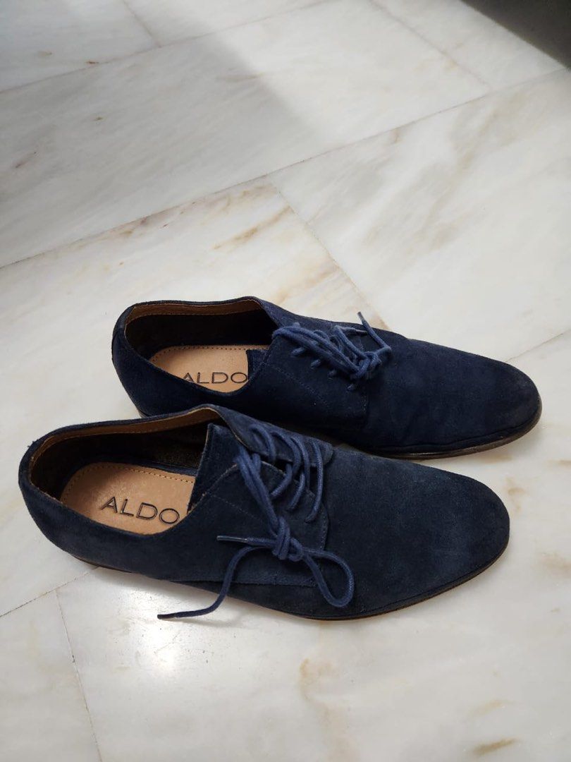 Aldo black suede discount shoes