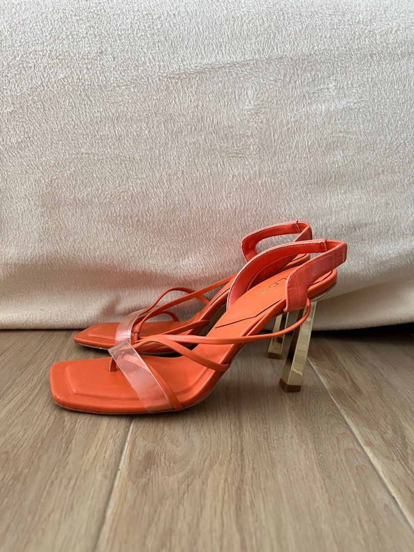 Aldo deals orange heels