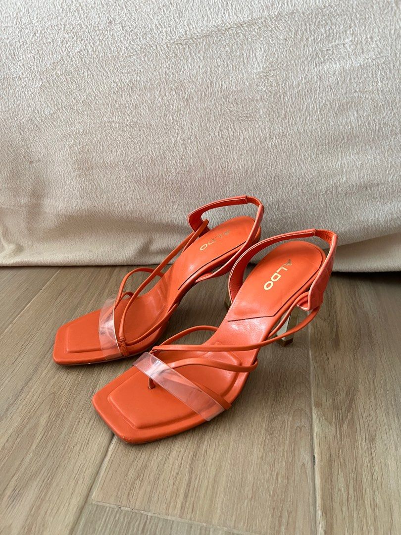 Aldo deals orange heels