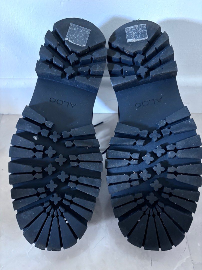 Aldo platform chunky patent shoes Women s Fashion Footwear