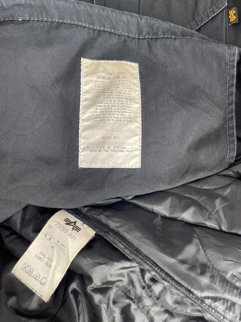 Alpha Industries Distressed Jacket Men s Fashion Coats Jackets