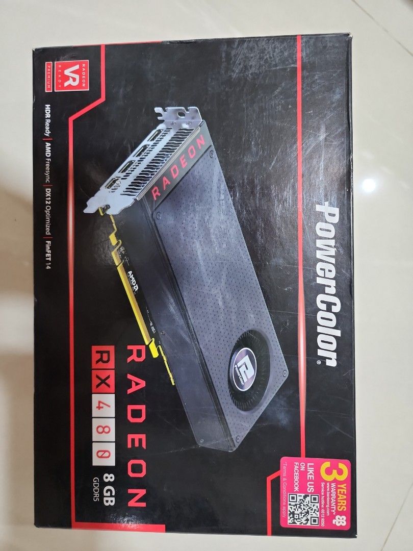 Radeon rx 480 hot sale red devil 8gb