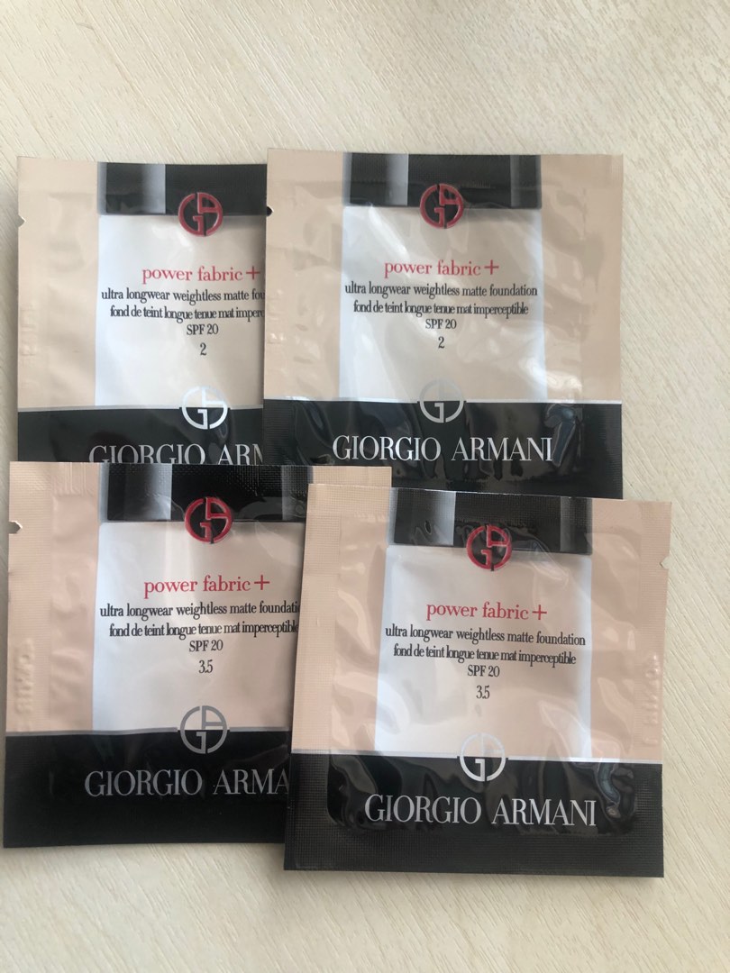 Giorgio armani deals sample set