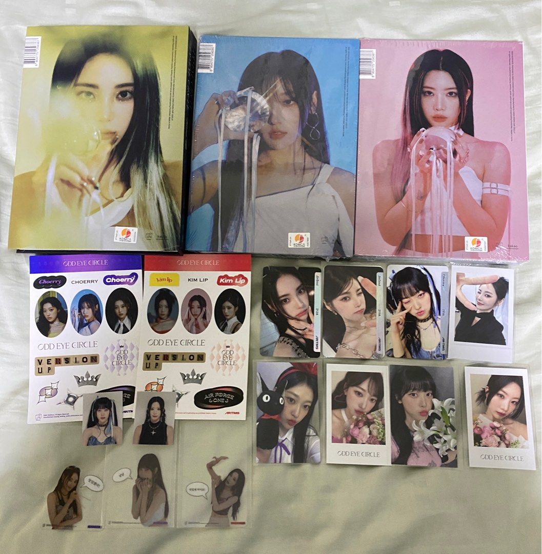 Artms Kim Lip Pob ARTMS Odd Eye Circle Album Photocards