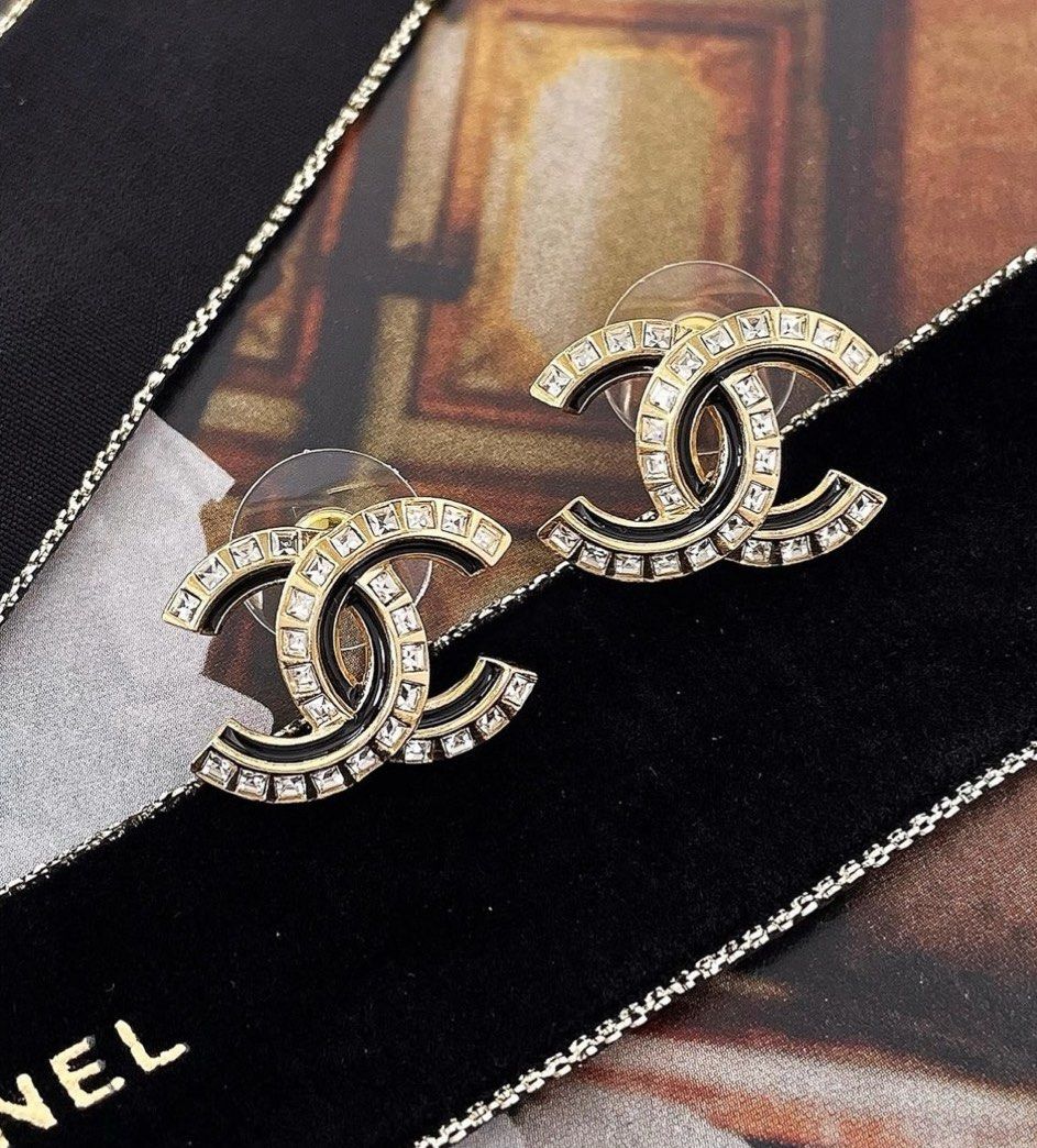 Authentic on sale chanel earrings