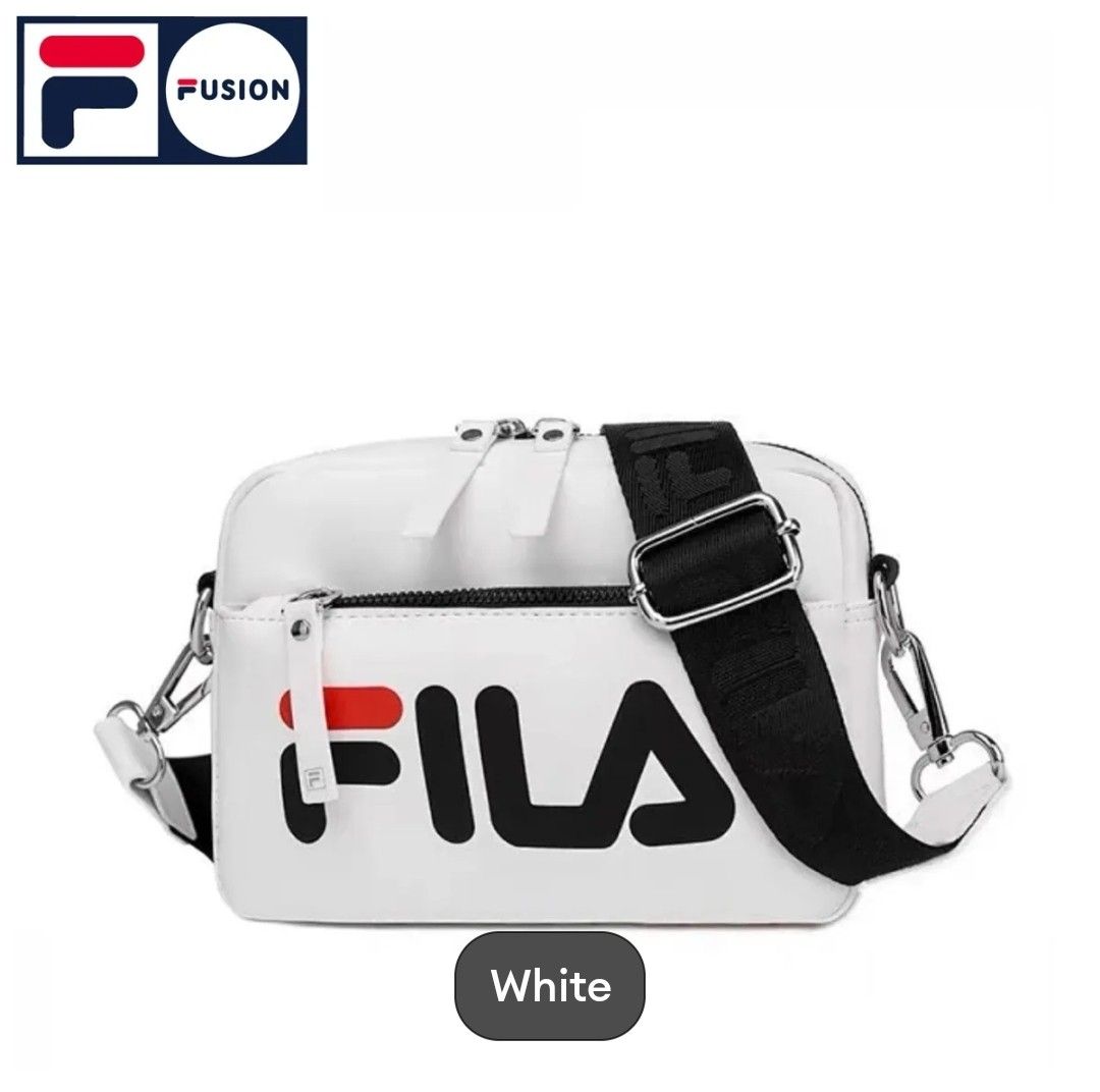 Authentic Fila fusion crossbody sling bag white