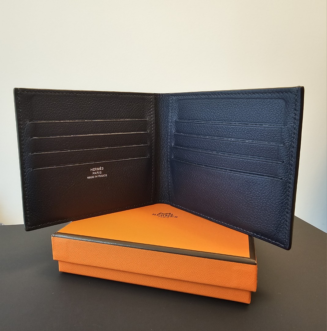 Authentic HERMES Citizen Twill Compact Wallet, Luxury, Bags & Wallets ...