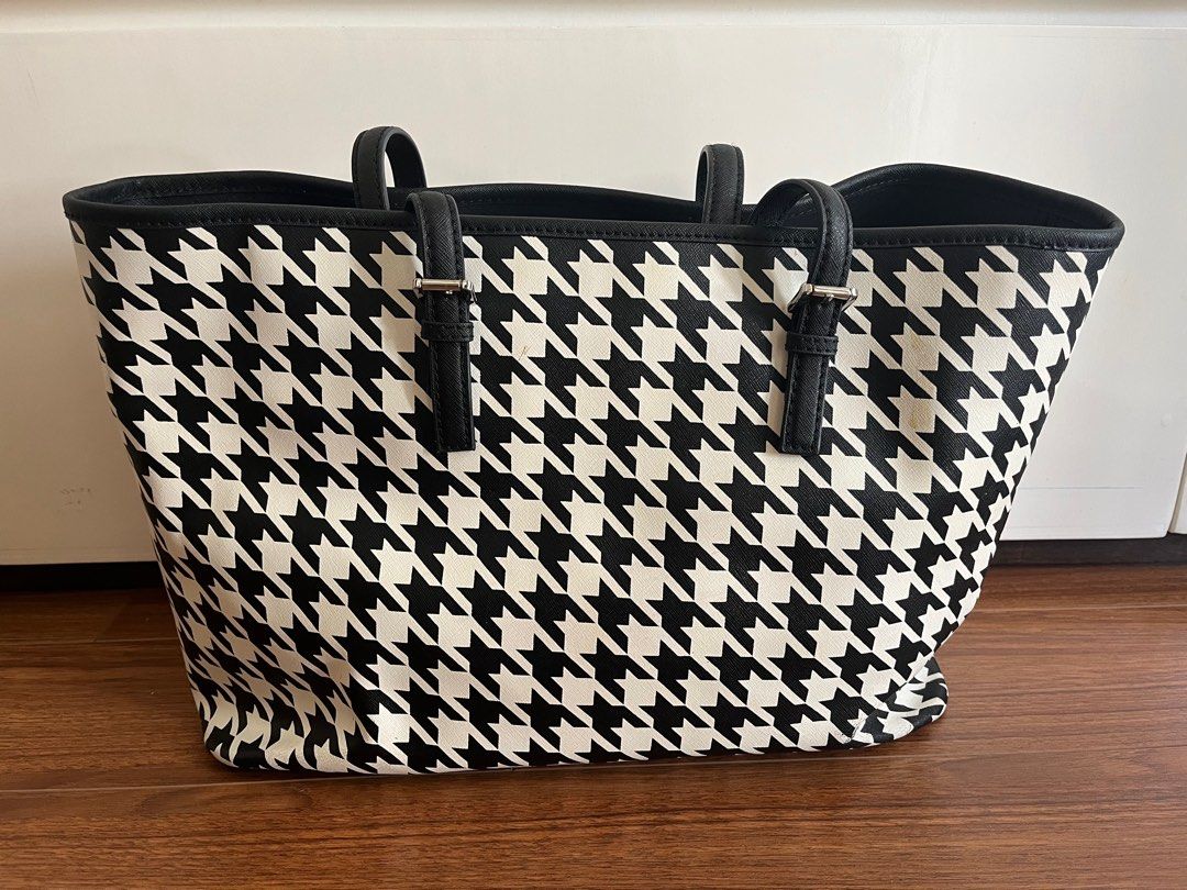 Michael kors checkered on sale purse