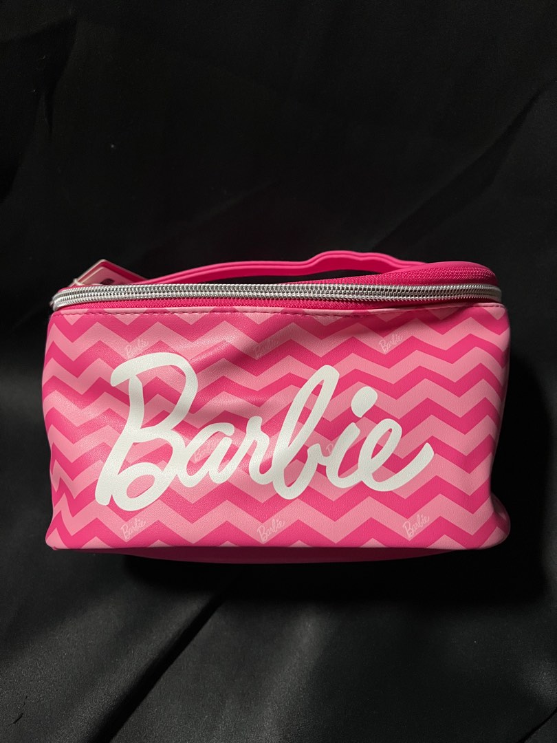 Authentic Miniso Barbie Cosmetic Bag, Women's Fashion, Bags & Wallets