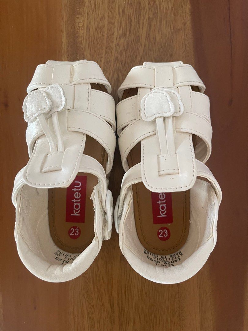 White leather baby shoes discount