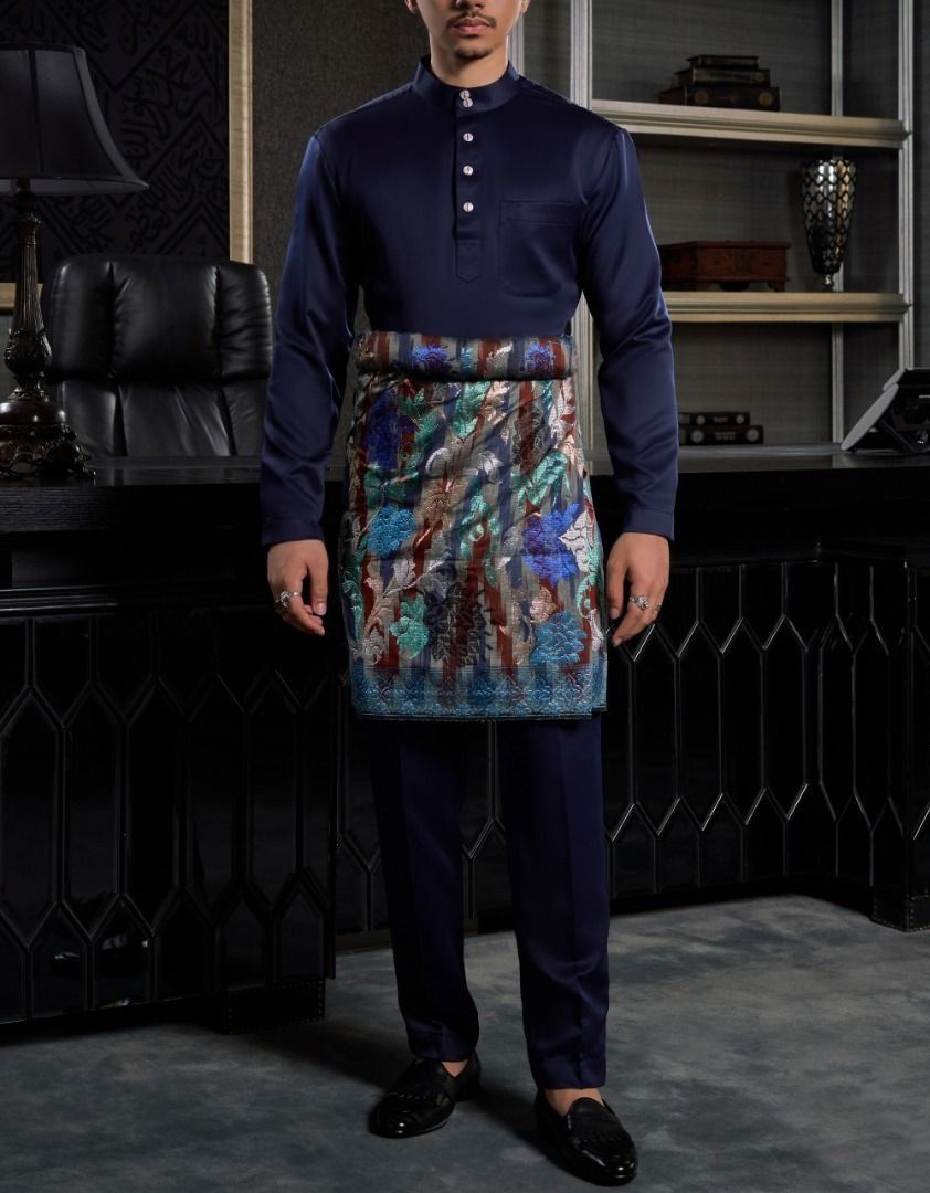 Baju melayu slim sales fit jakel 2019
