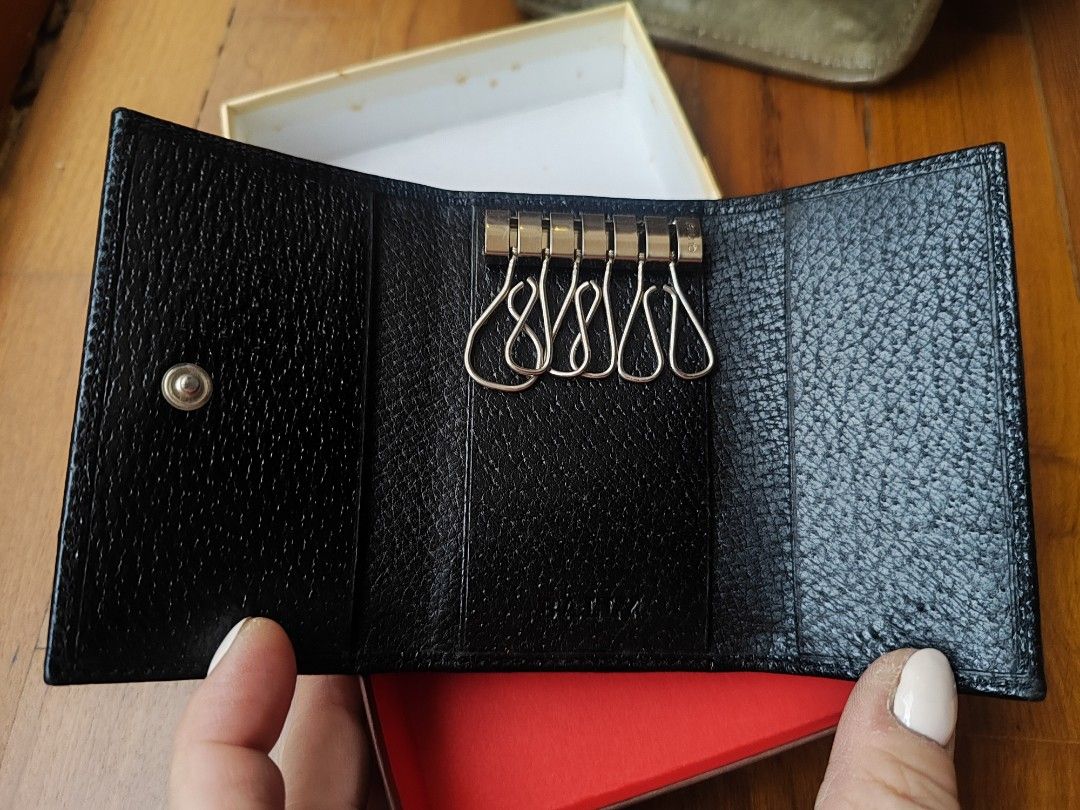 Bally key pouch hot sale
